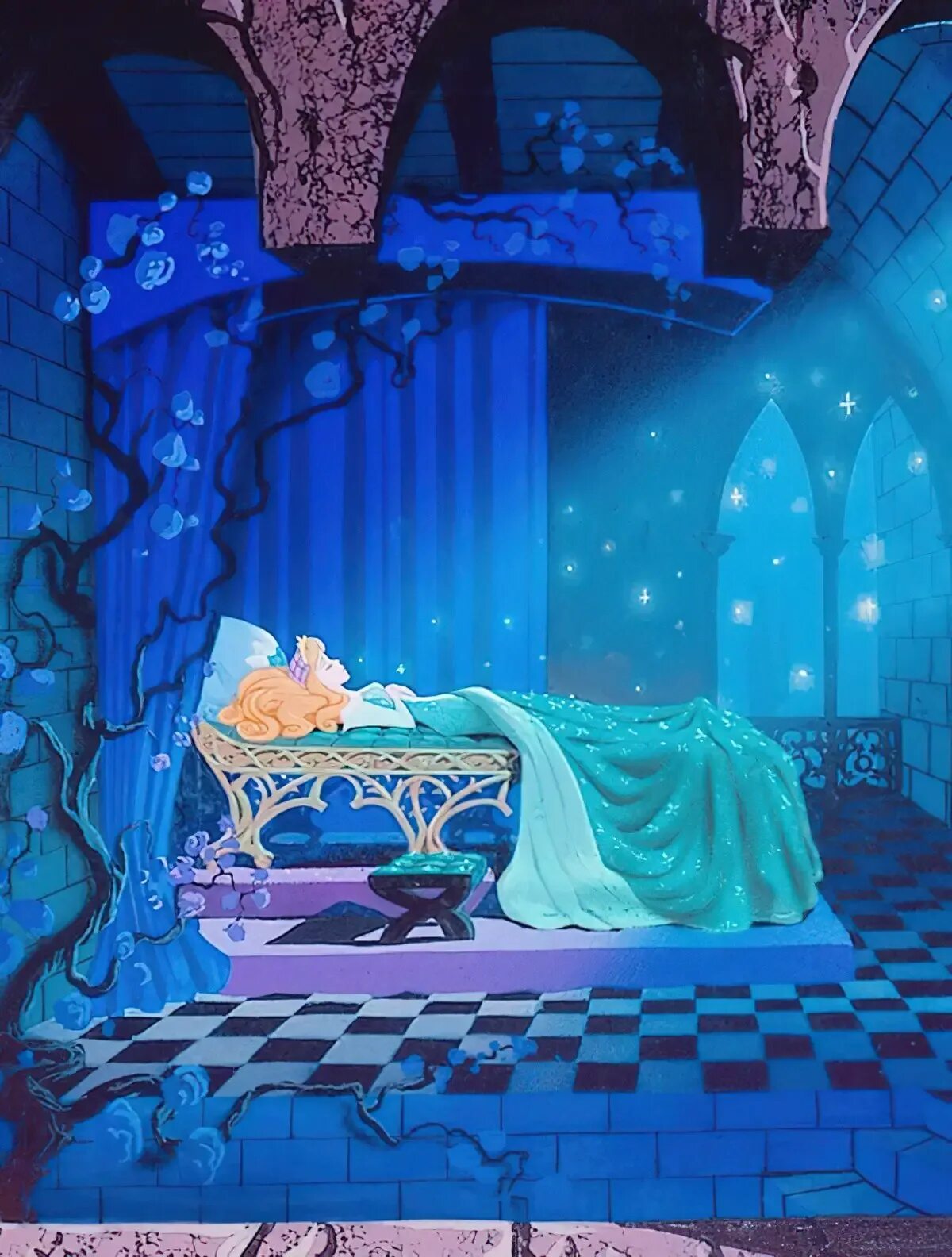 Читать тайная спальня принцессы. Комната спящей красавицы.