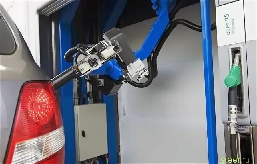 Робот заправщик. Робот заправщик на азс. автоматизированная азс роботизированная. робот заправляет машину.