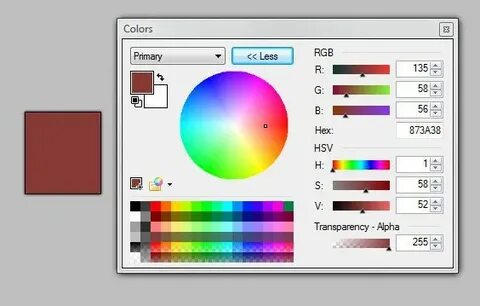 Цвет пикселя rgb