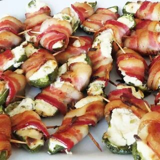 Холодные рулетики из бекона