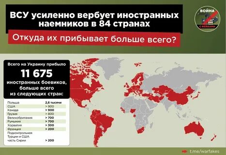 Потери иностранных наемников