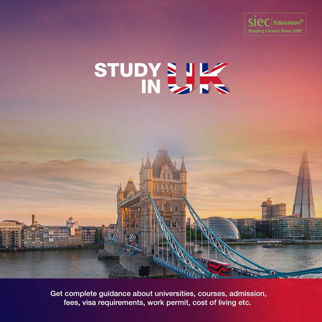 Реклама в Великобритании. Вдохновение Великобритании. Study United Kingdom.