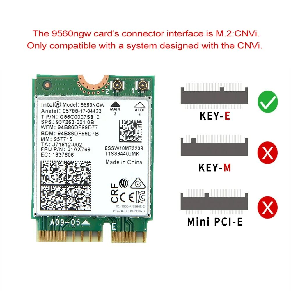 Intel wireless ac 9560 160mhz. Wifi intel wireless-ac 9560. 9560ngw-m.2 wifi. intel dual band wireless ac 9560.