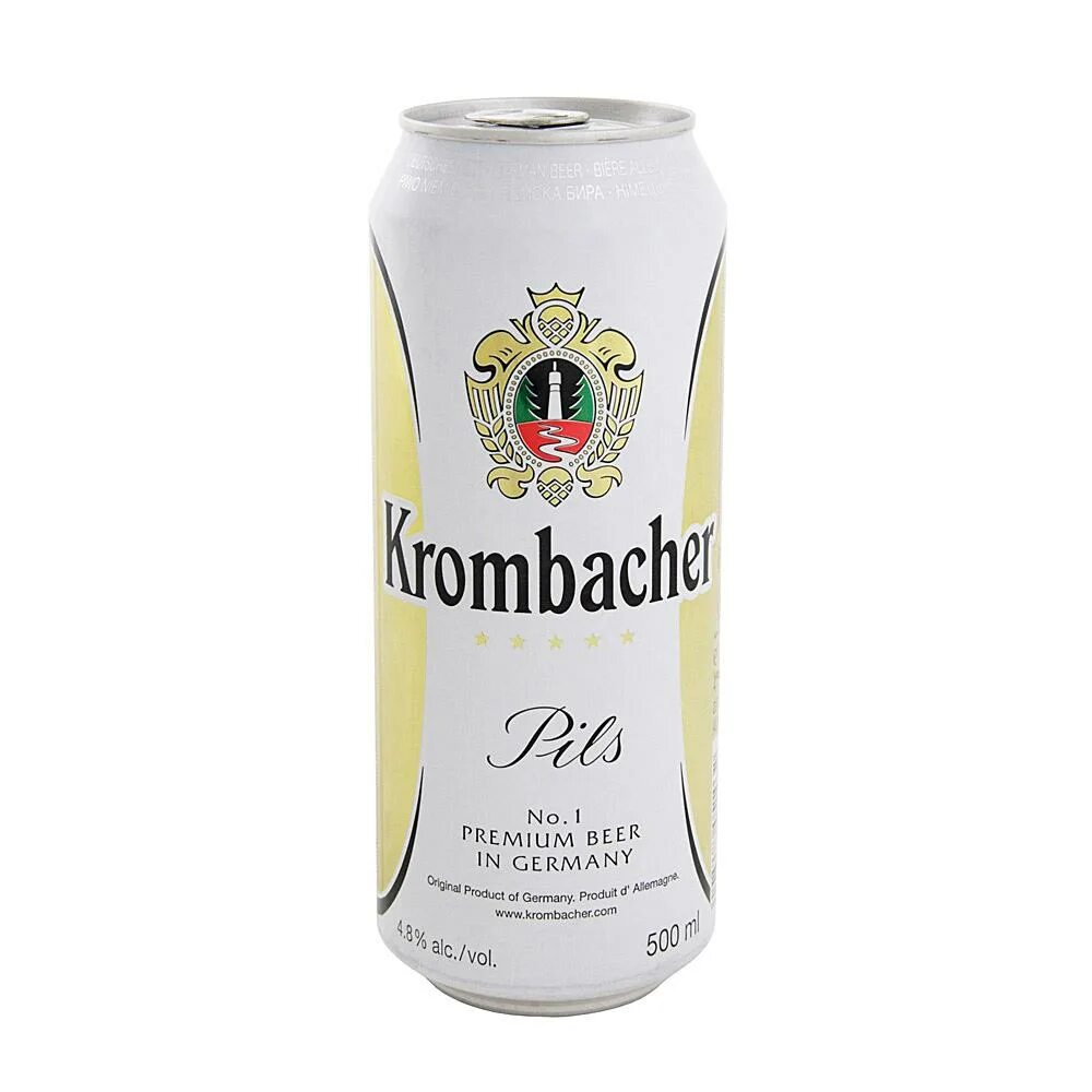 Импортное пиво купить. Пиво Кромбахер Пилс светлое. Пиво светлое Krombacher pils, 0.5 л. Пиво Кромбахер Пилс 0.5л ж/б. Пиво светлое Кромбахер Пилс "Krombacher pils" 0,5 алк. 4,8%.