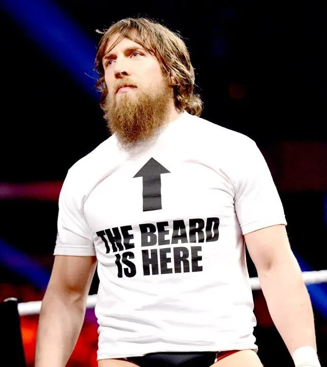 WWE бородатые рестлеры. WWE Daniel Bryan Beard. WWE бородатые рестлеры 2018. Рестлеры с большой бородой. Bryan here