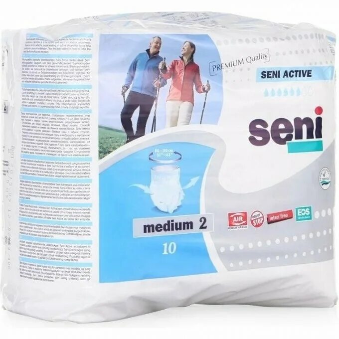 Подгузники-трусы для взрослых Seni Active normal Medium, 10 шт.. Подгузники - трусы Seni Activ,Medium (2), 10 шт.. Seni Active normal трусы 10 шт. Сени подгузники-трусы Актив нормал m №10.