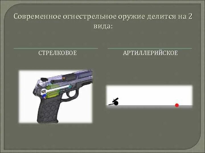 Системы стрелкового оружия. Системы стрелкового оружия
