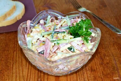 Салат венеция рецепт с колбасой и корейской