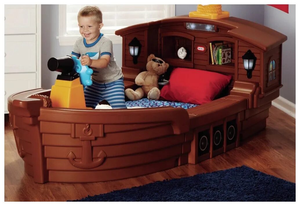 Little tikes пиратский корабль. Кровать для дошкольника. Кровать хеллоу китти. Красивые кровати для девочек. Необычные детские кровати.