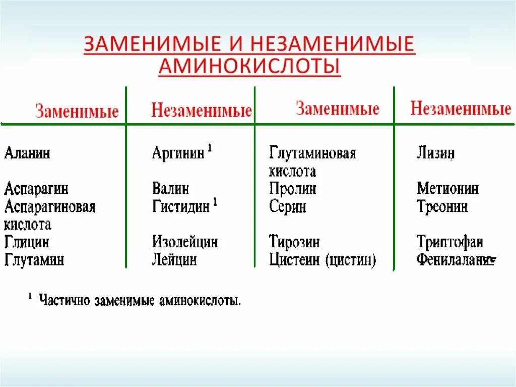 Незаменимая аминокислота в составе белков. Условно заменимые аминокислоты таблица. Заменимые полузаменимые незаменимые аминокислоты. Классификация аминокислот заменимые и незаменимые. 20 Аминокислот заменимые и незаменимые.