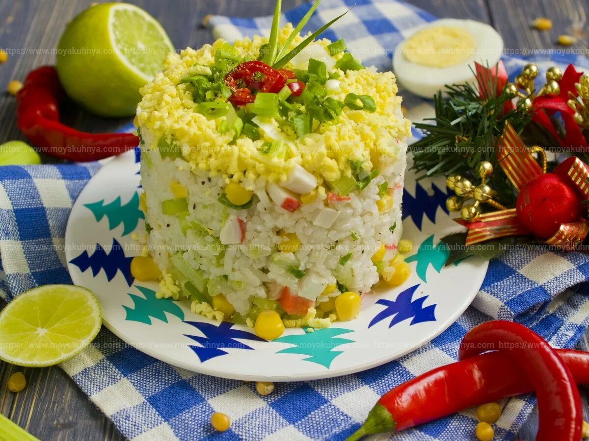 Кухня наизнанку новогодние салаты