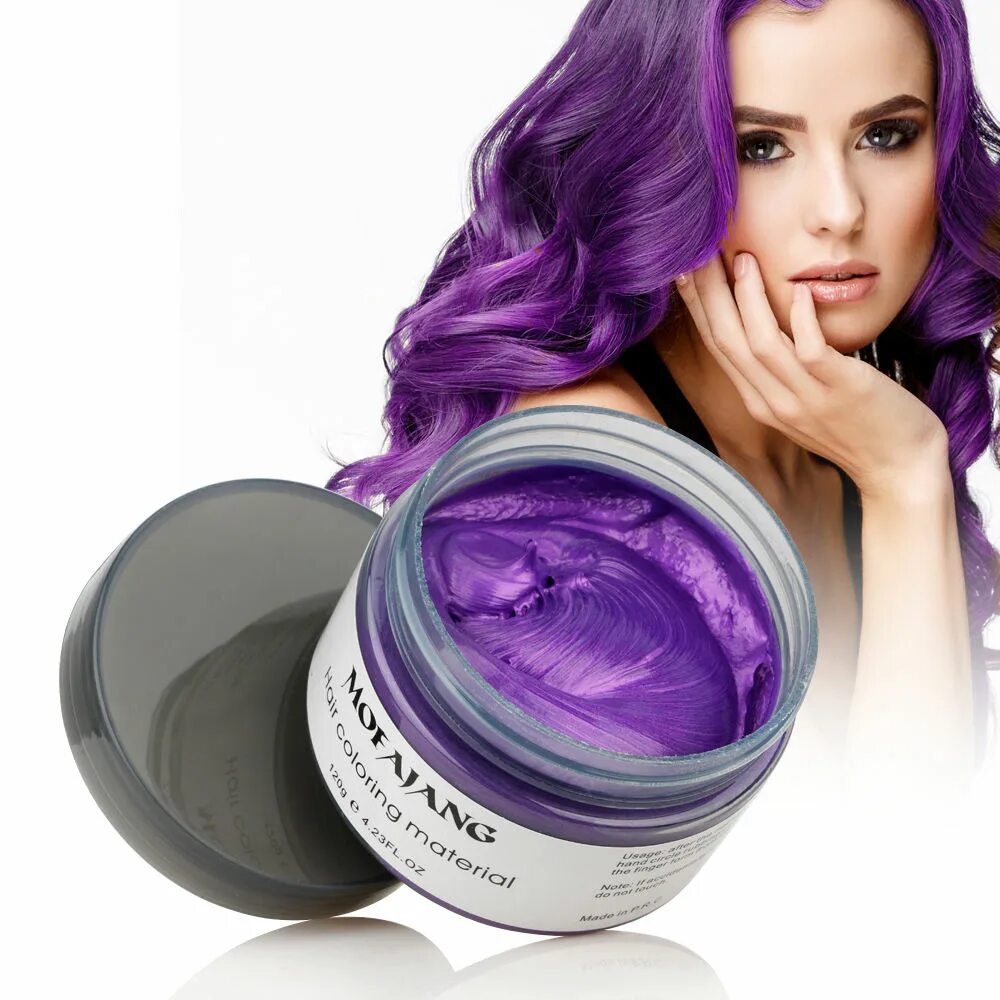 Фиолетовая краска для волос. Лиловая краска для волос. Краска для волос фиолетовый цвет.
