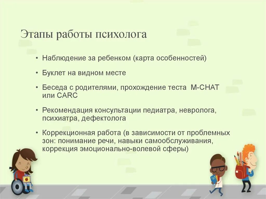 Этапы деятельности психолога. Этапы работы психолога с ребенком. Стадии работы с психологом. Беседа психолога с родителями.