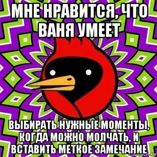 Меткое замечание