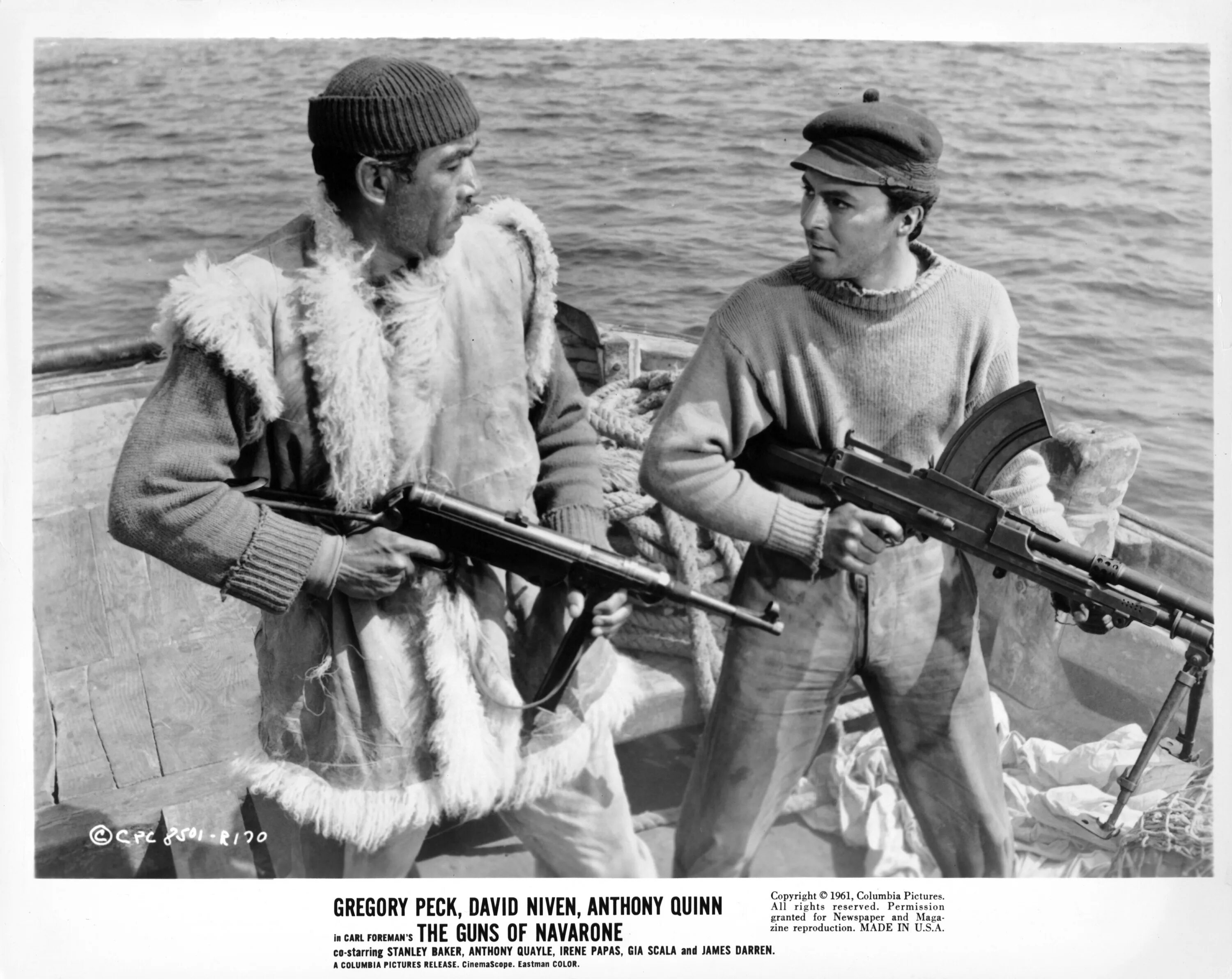 Пушки острова Наварон (1961. «Пушки острова Наварон» (1961) Ирен Папас. Пушки острова Наварон Грегори Пек.