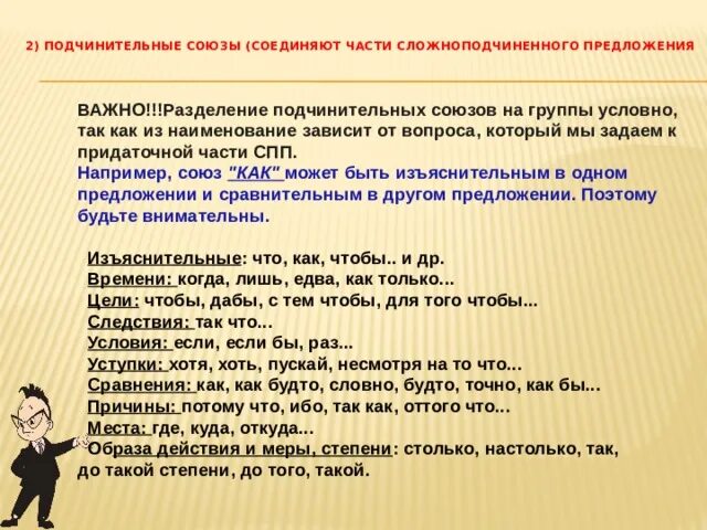 Подчинительные Союзы образа действия. Подчинительные Союзы образа действия и степени. Предложения с подчинительными союзами. Подчинительные Союзы предложение следствия. Подчинительные союзы спп