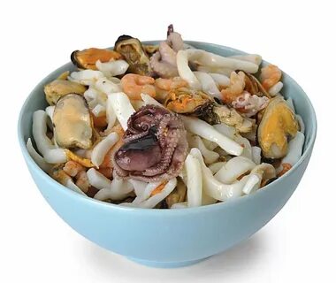 Рецепт вкусного морского коктейля замороженного