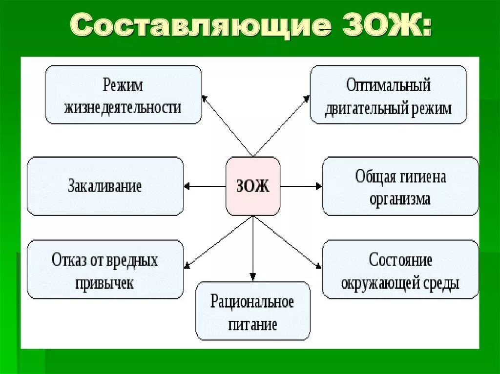 Услужл 8 вые. Перечислите основные составляющие здорового образа жизни. Основные составляющие здорового образа жизни ОБЖ. Таблица основные составляющие здорового образа жизни. Основные составляющие ЗОЖ кратко ОБЖ.