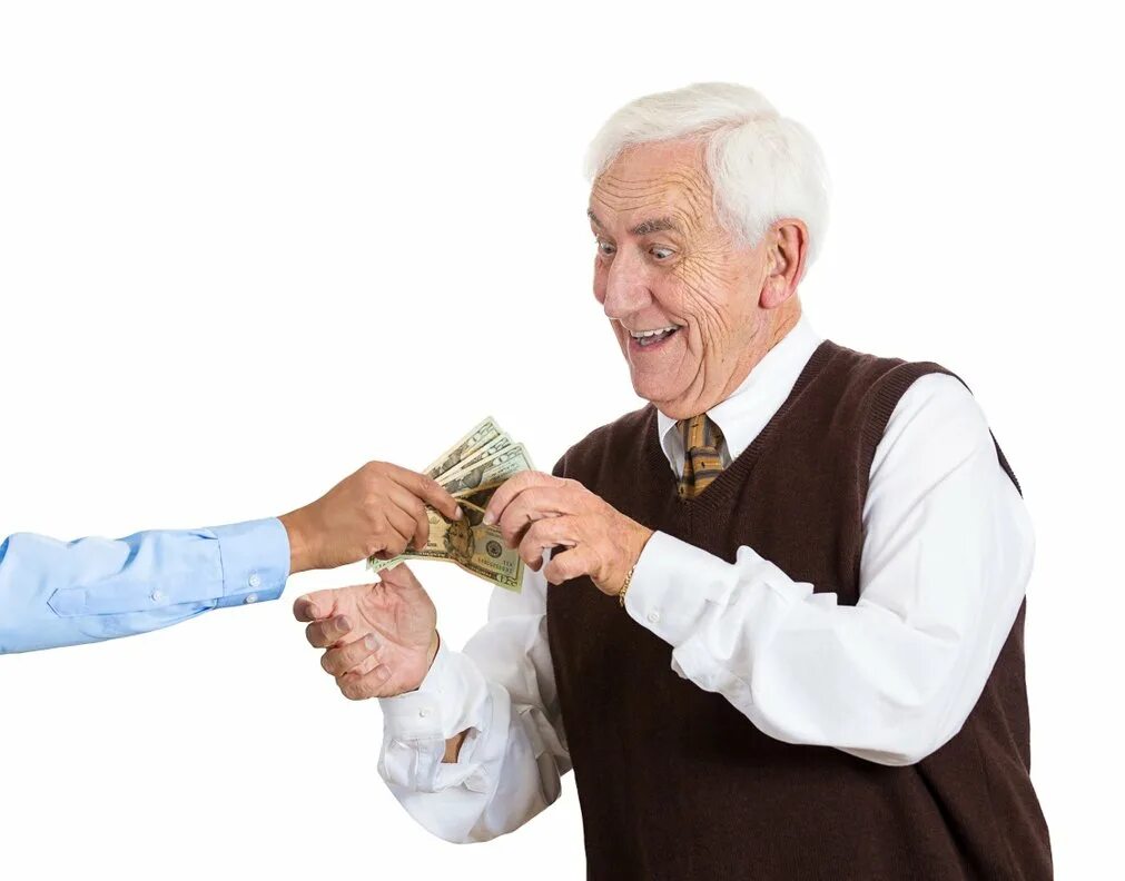 Пенсионное страхование предпринимателей. Пенсионеры. Пенсионеры на белом фоне. Счастливый пенсионер с деньгами. Пенсионер с деньгами.