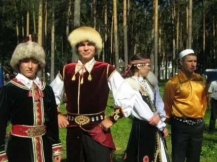 Башкирский народный костюм мужской