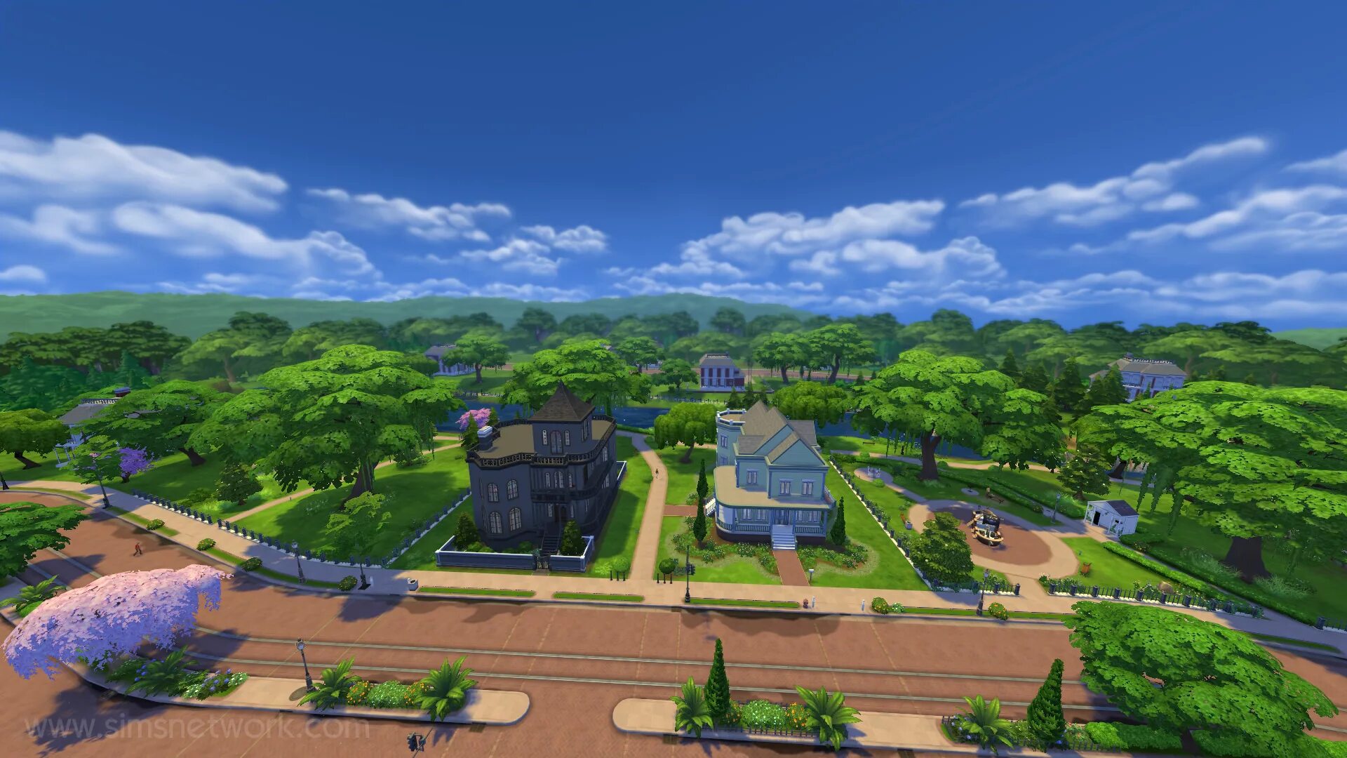 Willow creek. Симс 3 виллоу крик. Города симс 4. Симс 4 пейзажи. Перестройка виллоу крик симс 4.