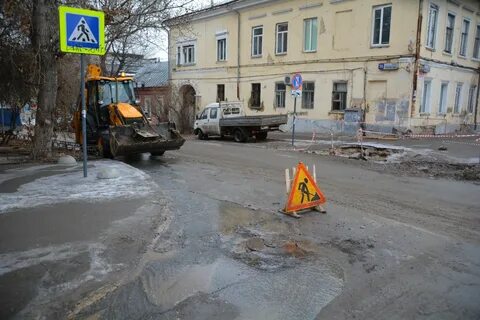 Улицу заливает