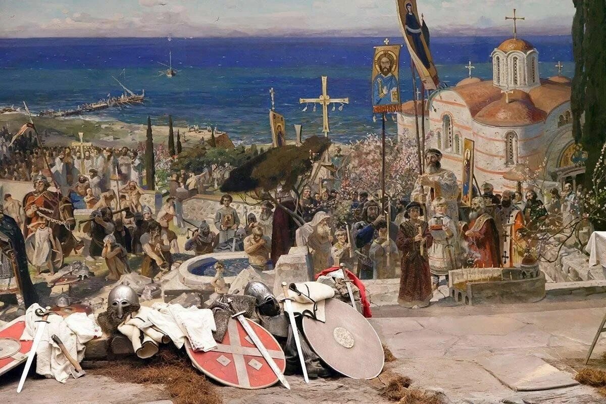 Город крещения руси херсонес. Херсонес таврический купель владимира. Город крещения руси херсонес. Херсонес таврический памятник владимиру. Херсонес таврический крещение руси.