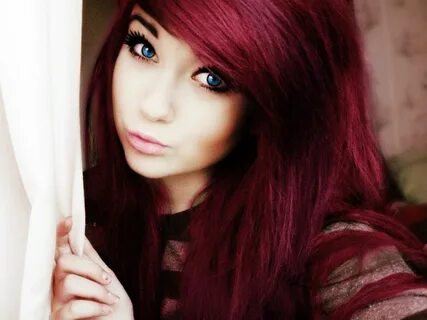 Red hair blue eyes