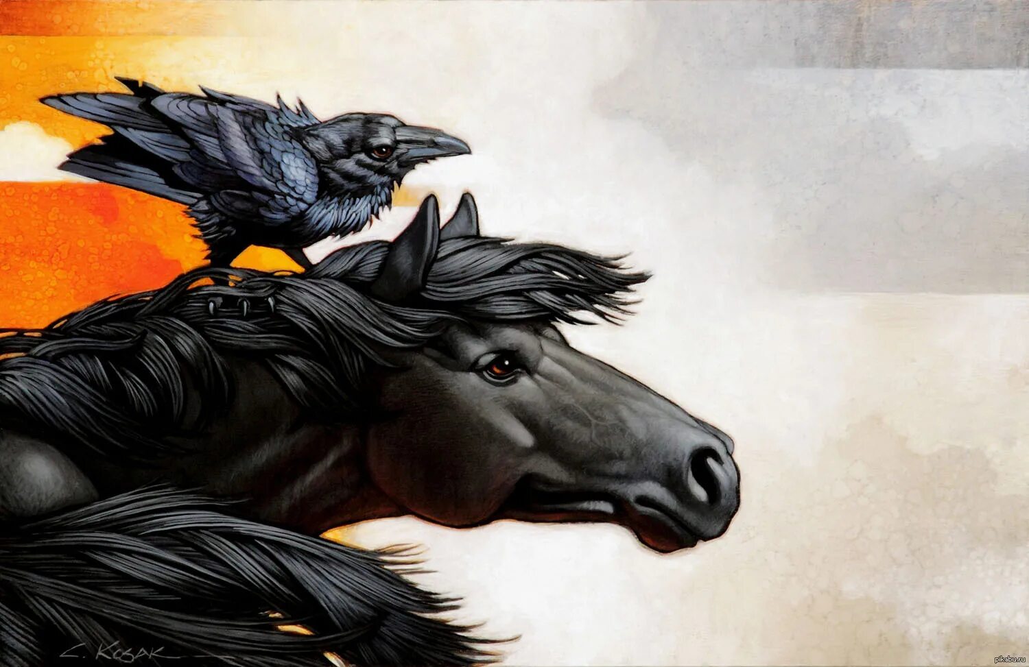 Вороной конь вороной конь. Лошадь ворон. Мустанг-иноходец. Лесли харрисон лошади живопись. Всадники апокалипсиса властелин колец.