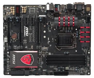 Запуск материнской платы msi