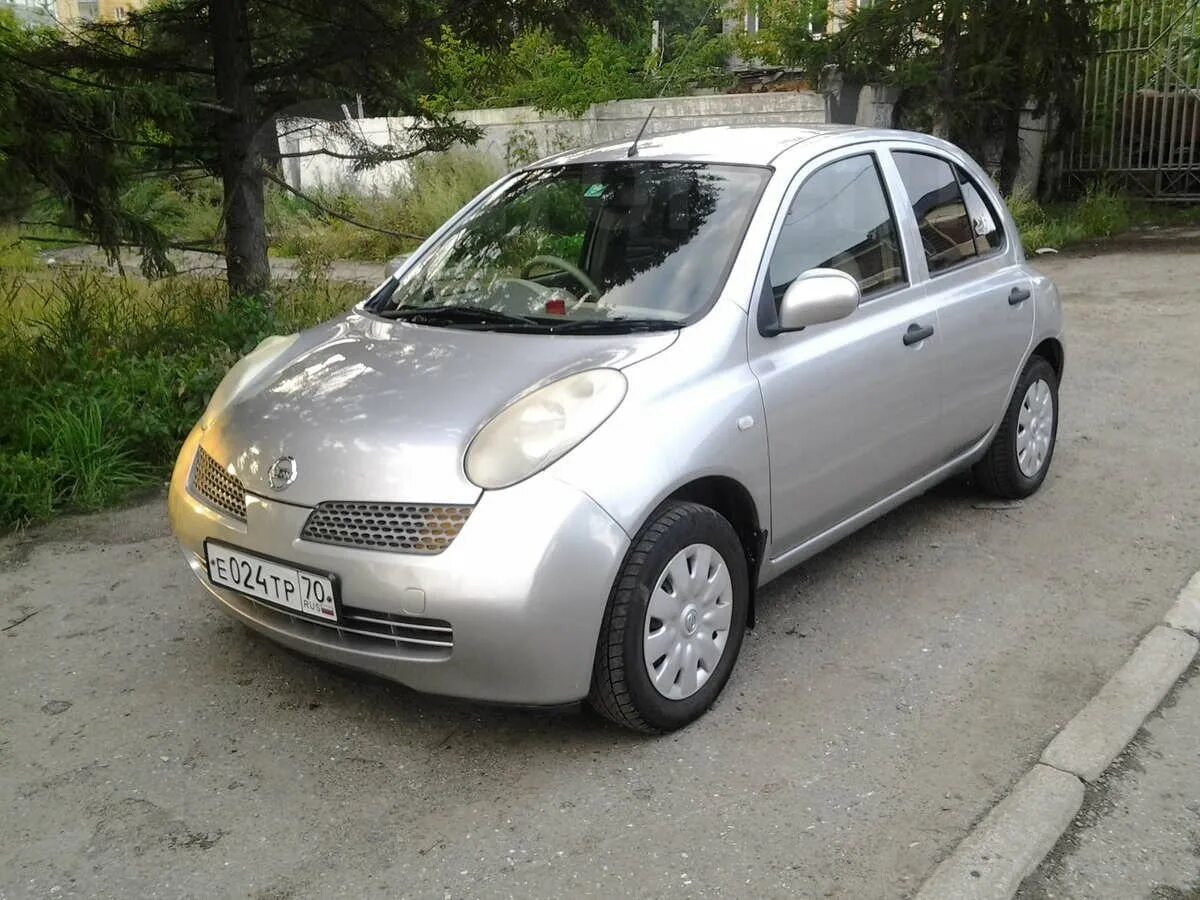 Купить б/у Nissan March III (K12) 1.2 AT (90 л.с.) бензин автомат в Миассе: голу