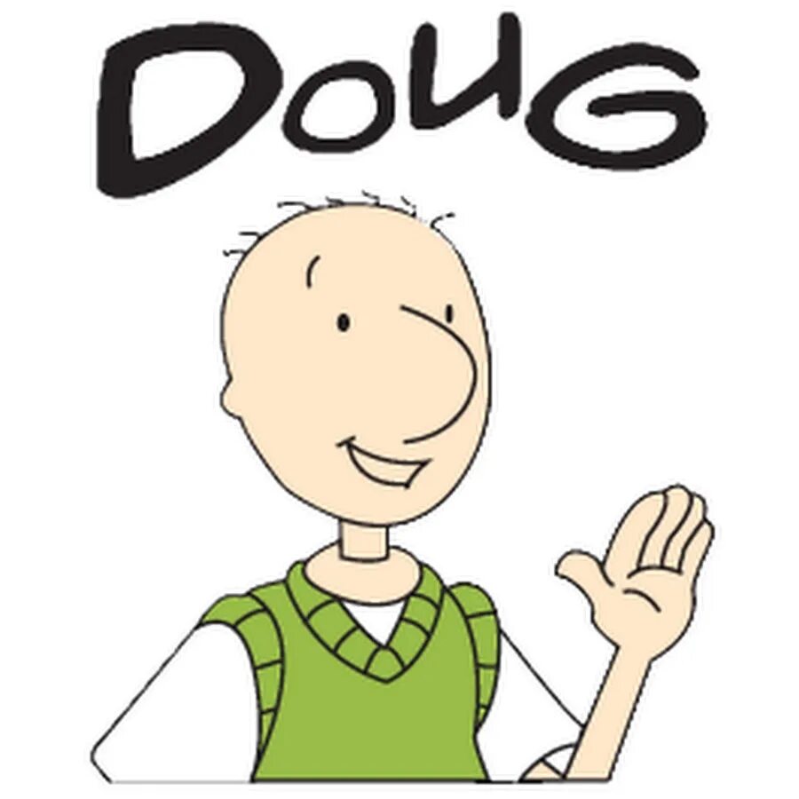 Doug. Doug Nickelodeon. Doug cartoon. Doug Doug game.