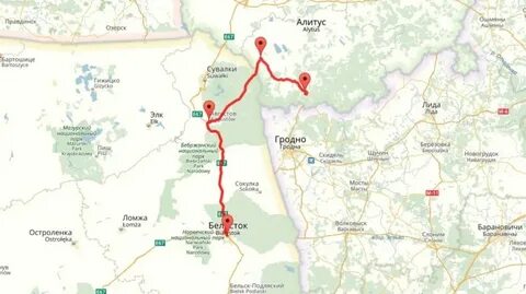 Как из минска добраться до гродно
