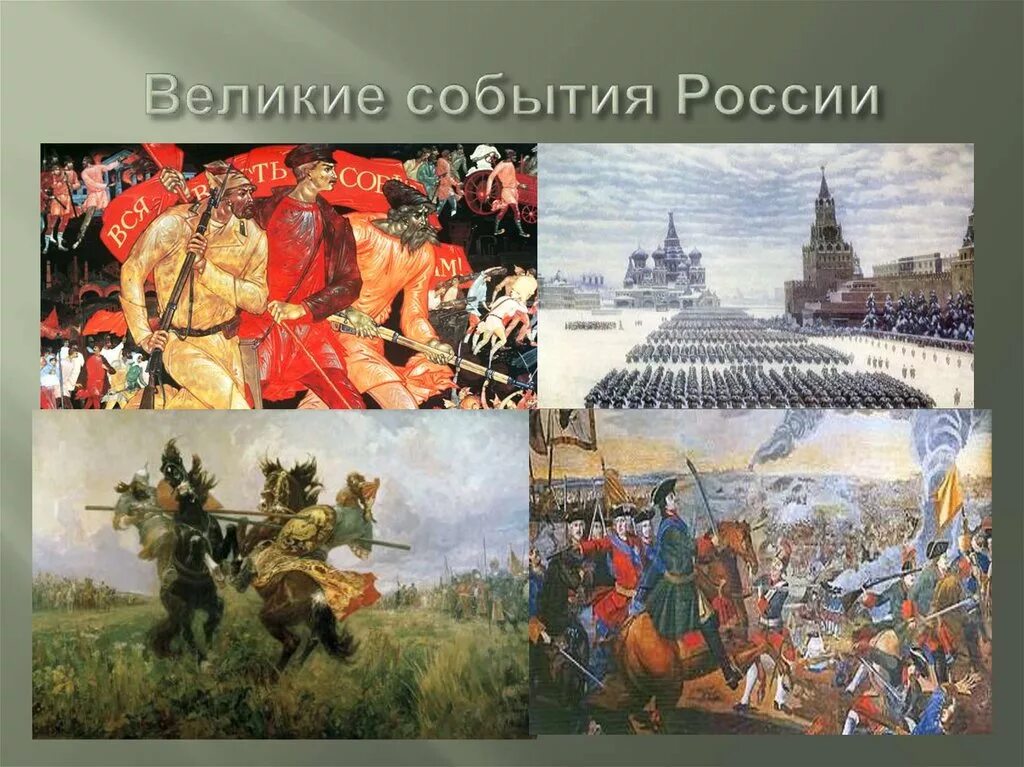 История россии страница 128. Исторические события. Великие исторические события. Великие исторические события России. Великие события в истории России.