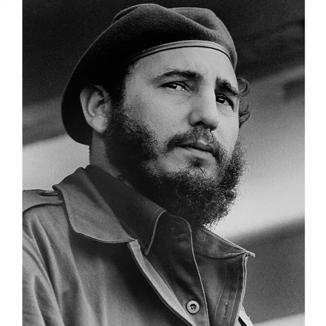 Фото в молодости в кастро Colour Photo of Fidel Castro 1960's 3127x4633 Osobnosti, Humor, Vtipy