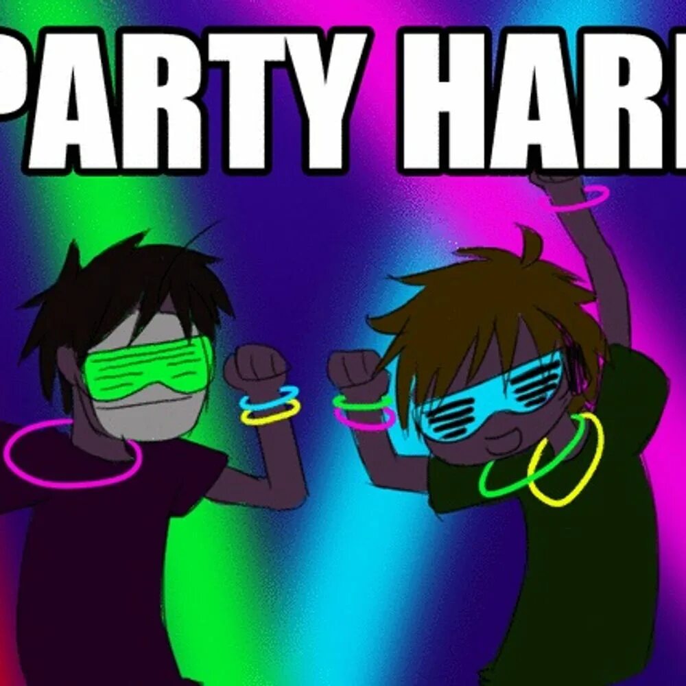 Party hard me. Ниндзя пати Хард. Party hard лак. Пати Хард люди.