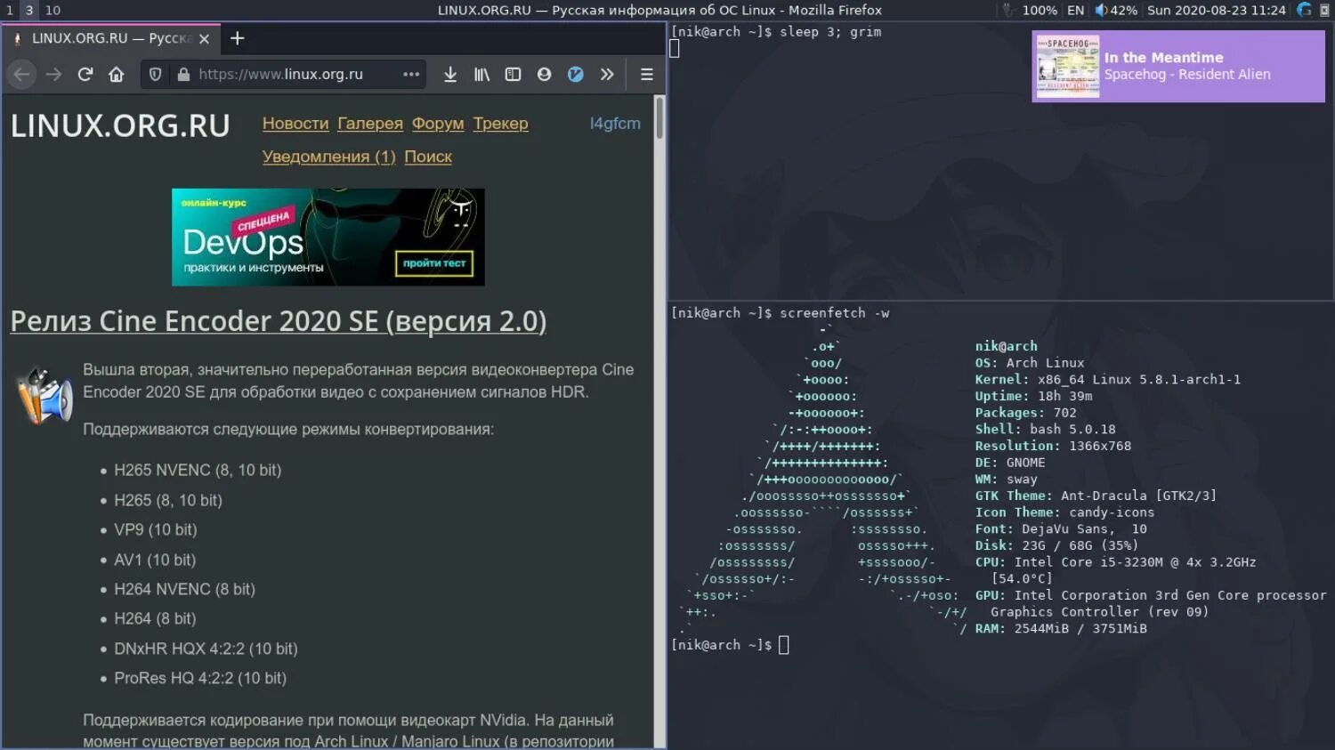 Wayland линукс. Sway Linux. Archlinux Sway. Sway WM.