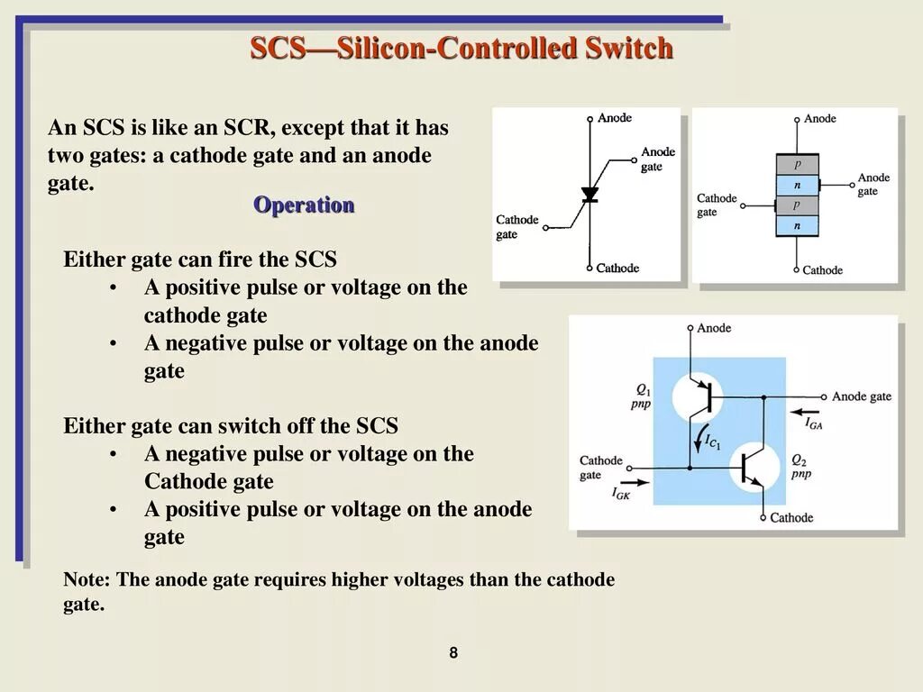 Controlled switching