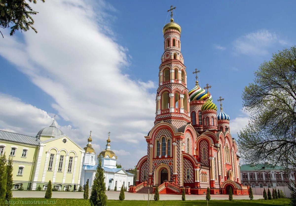 Красивые тамбовские места. Вознесенский монастырь (Тамбов). Вознесенский женский монастырь города Тамбова.