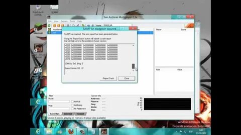 Exception at address 0x0040fb80
