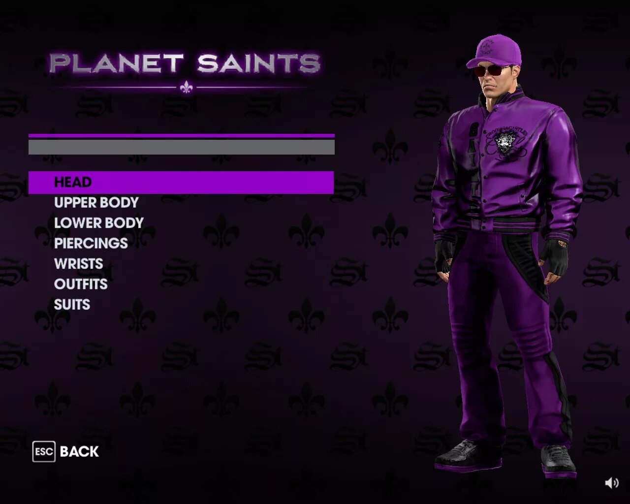 Saints row отзывы. Костюм Saints Saints Row IV. Saints Row the third одежда святые. Мужской фиолетовый костюм Saints Row 4. Saints Row 2 костюмы.