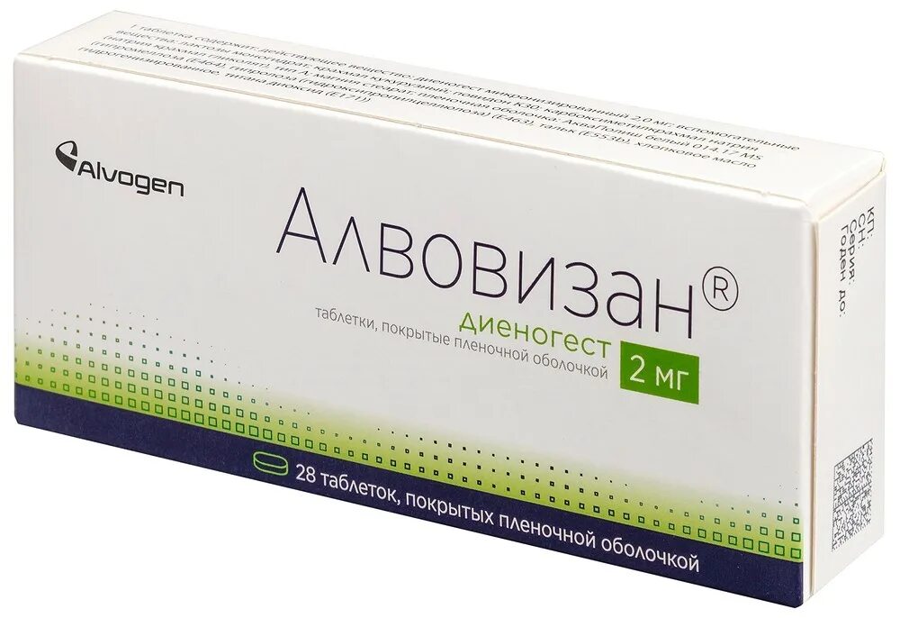 Алвовизан при эндометриозе. Алвовизан при эндометриозе