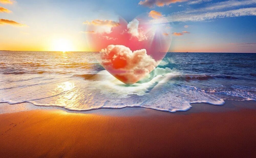 В сердце моря. Море сердечек. Море цветок сердце. Сердце из моря.