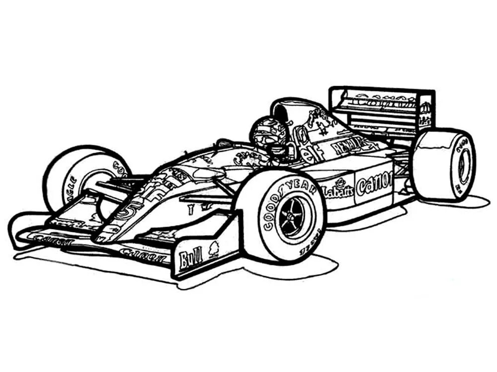 Рисунки f1. Гоночный Болид раскраска. Раскраска гоночная машина формула 1. Гоночный Болид формулы 1 раскраска. Раскраска гоночные машины Болиды.
