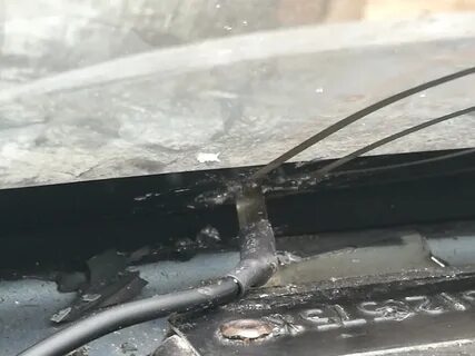 Установка обогрева лобового стекла