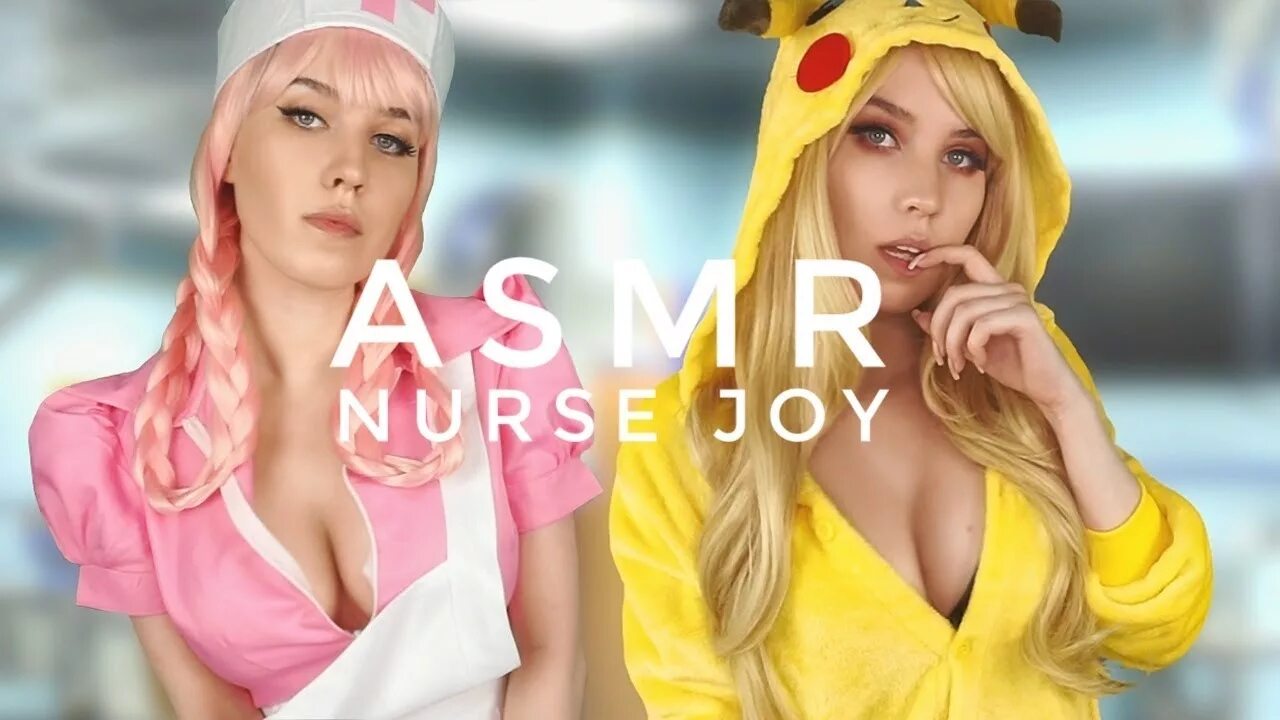 Cosplay joi. АСМР Пикачу. Покемон медсестра Джой. ASMR mood Pikachu.