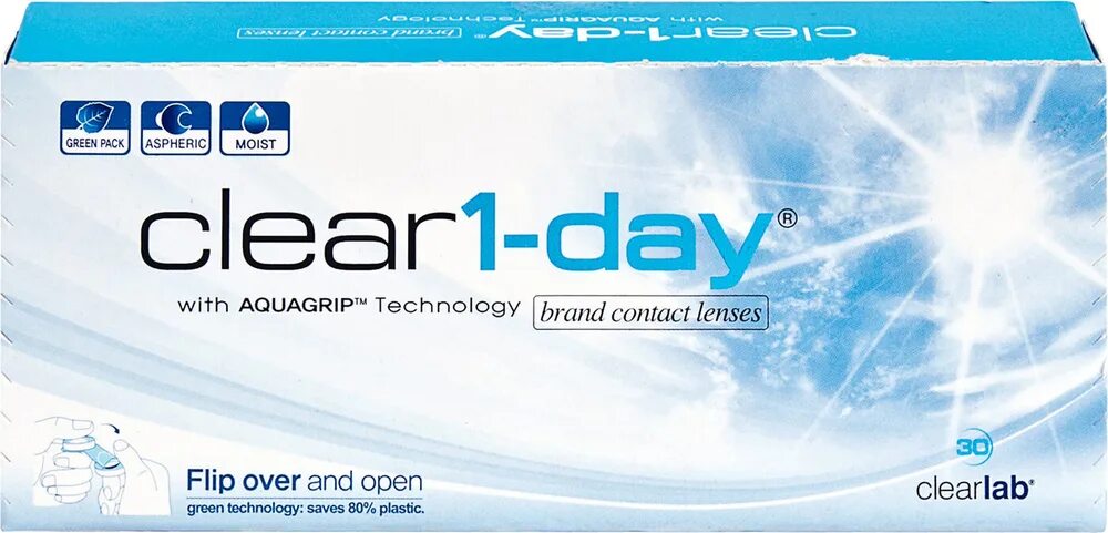 Clearlab контактные линзы Clear 1-Day, 30 шт.. Линзы Clearlab 1 Day. Однодневные линзы Clear 1-Day. Clear one Day линзы. One day shop