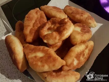 Заварные пирожки жареные