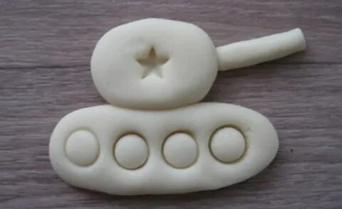 Колбаса из соленого теста