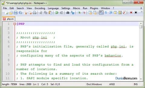 Php ini